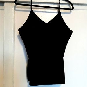 A New Day Velvet Black Tank